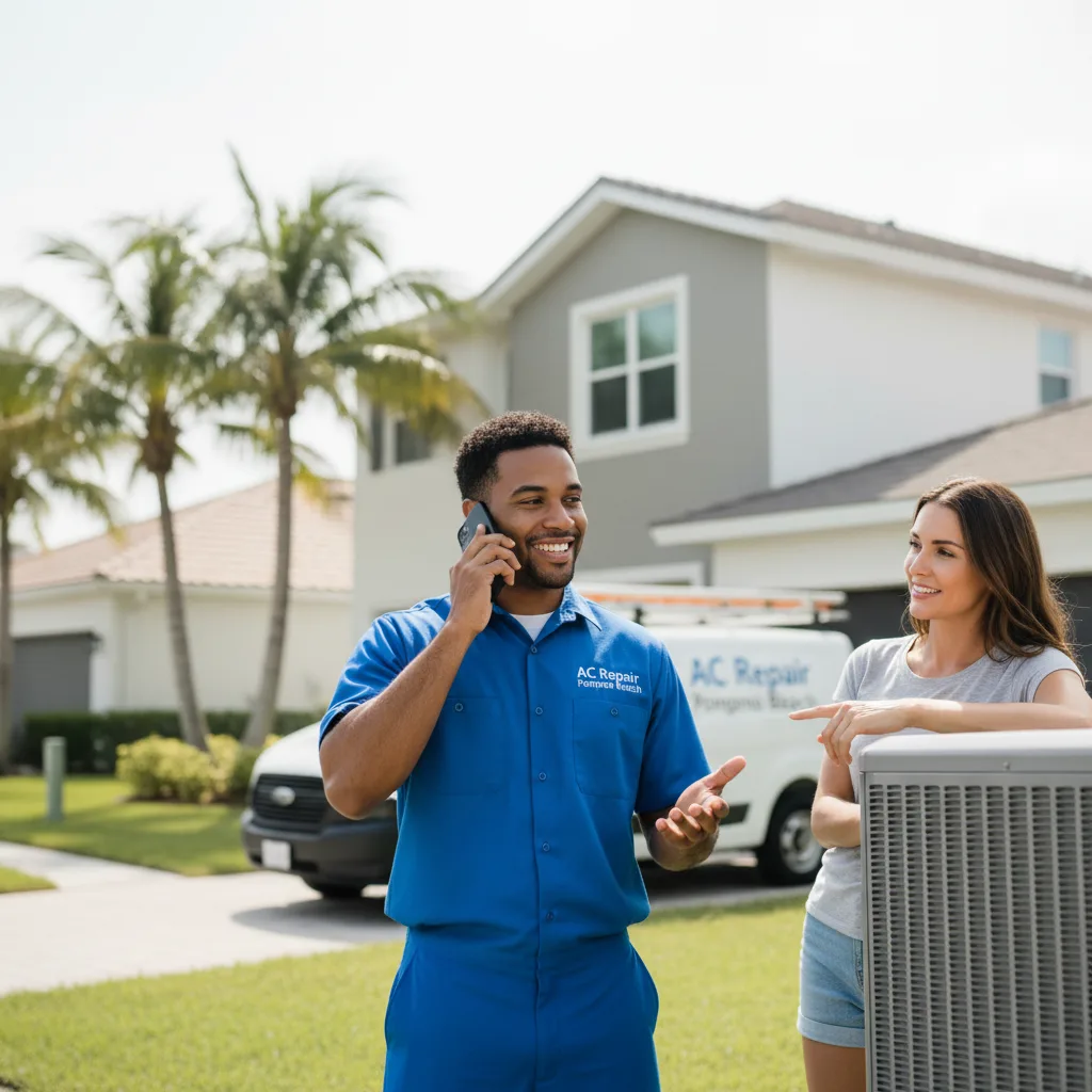 AC Repair Pompano Beach customer support in Gum Spring